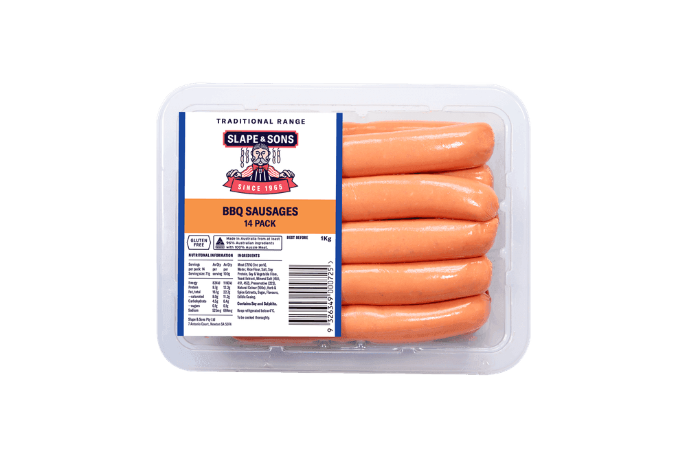 Slapes Thin BBQ Sausages 1 kg
