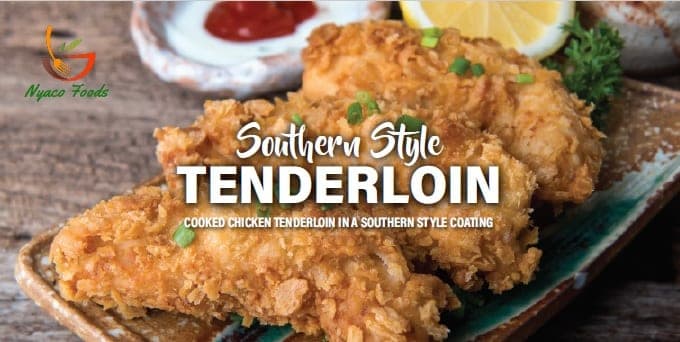 Southern Style Cooked Chicken Tenderloins 1 kg